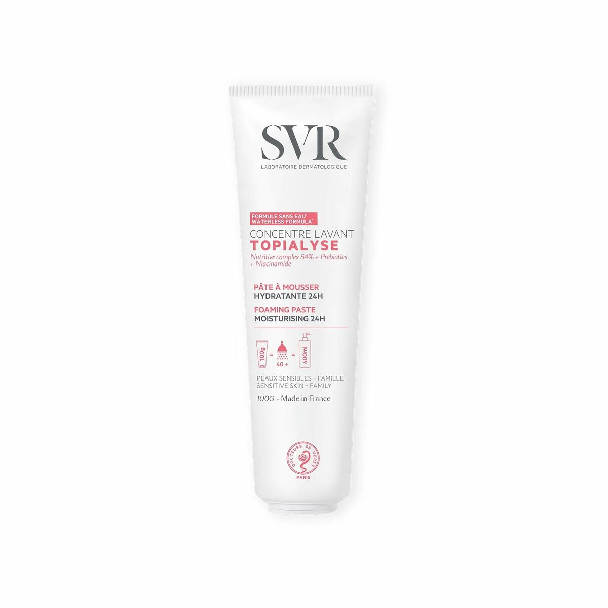 Rengörande mousse SVR Topialyse Concentre Lavant 100 g