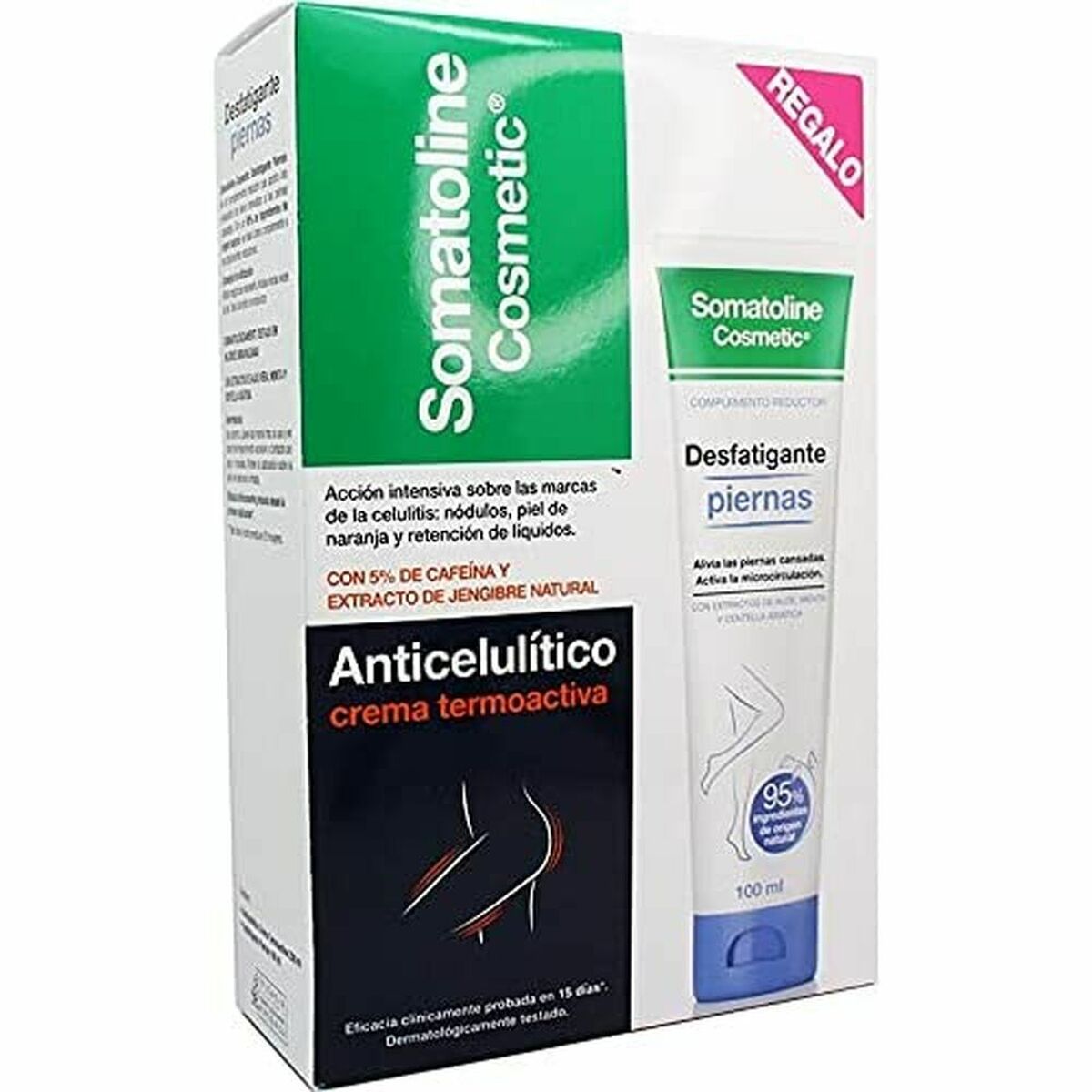 Unisex skönhetsset Somatoline SOMATOLINE COSMETIC TREATMENTS Anticellulitmedel 2 Delar