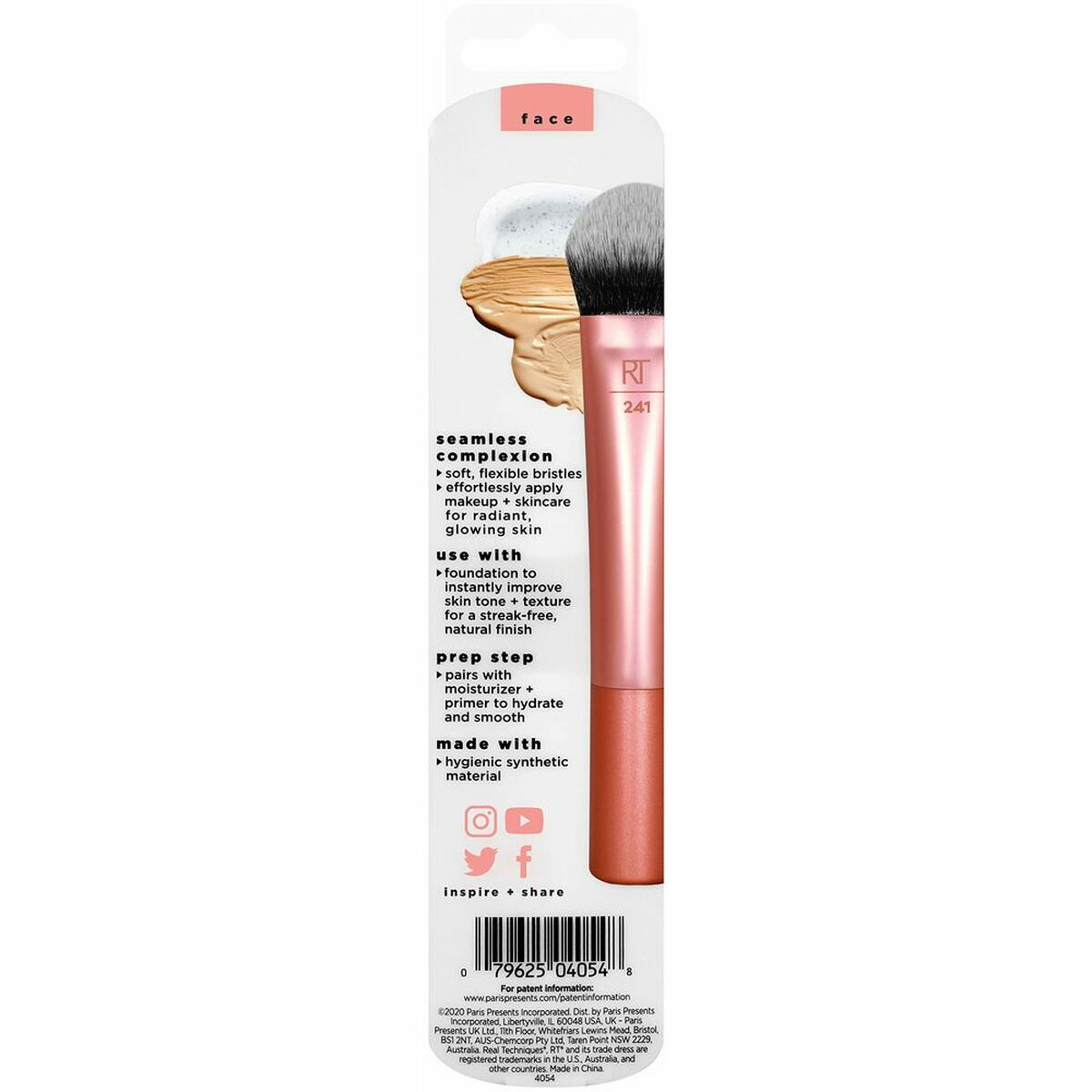 Sminkborste Real Techniques 4054 (1 antal) (1 uds) - 2