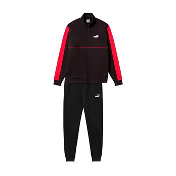 Träningsoverall, Vuxen Puma Sport Suit Fl Svart Män