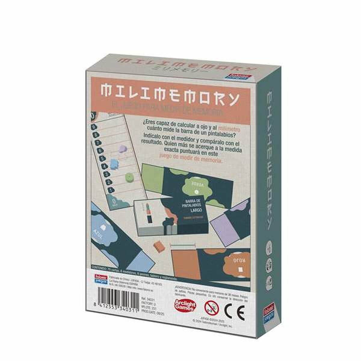 Utbildningsspel Falomir Millimemory - 2