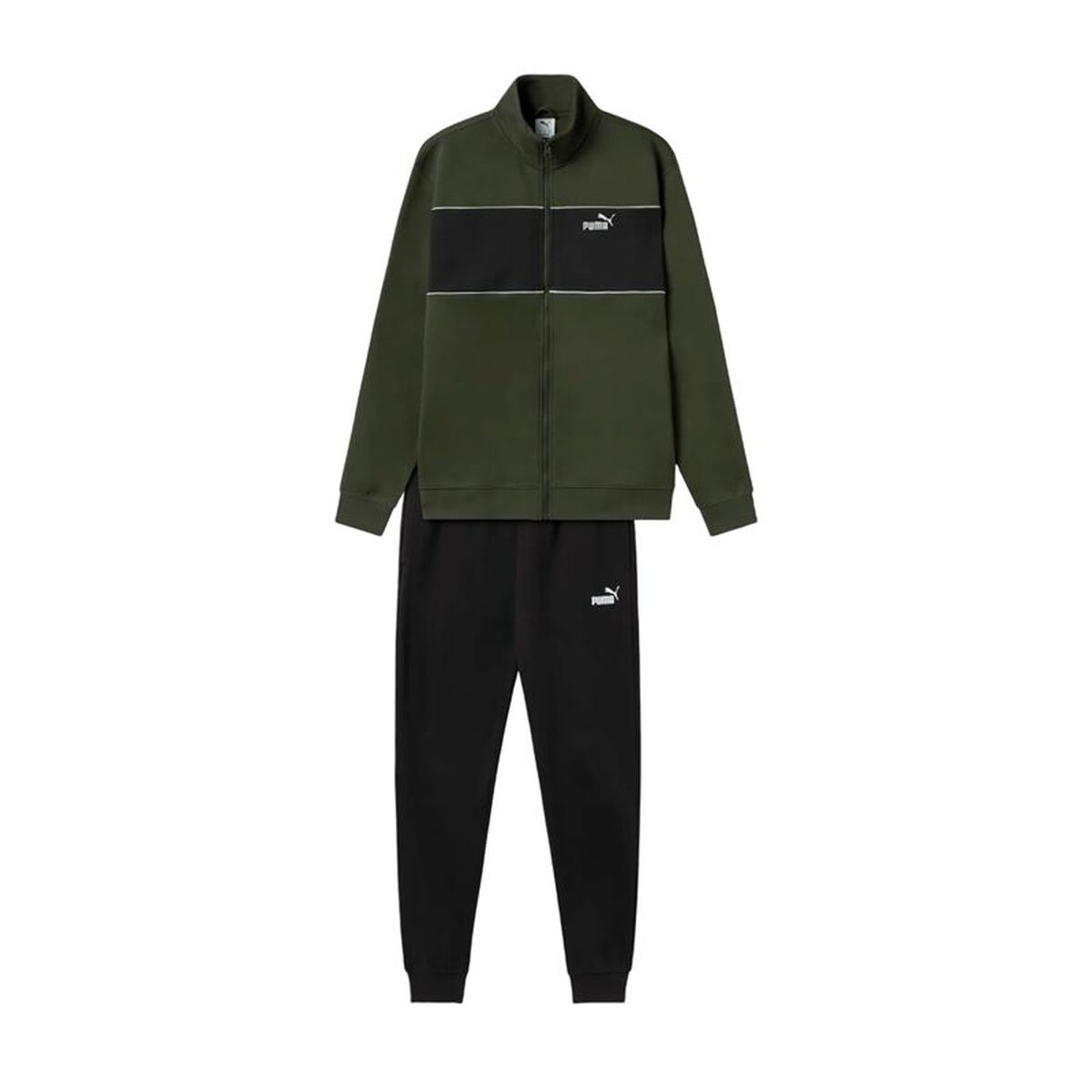 Träningsoverall, Vuxen Puma Ess Sweat Suit Fz Fl Män