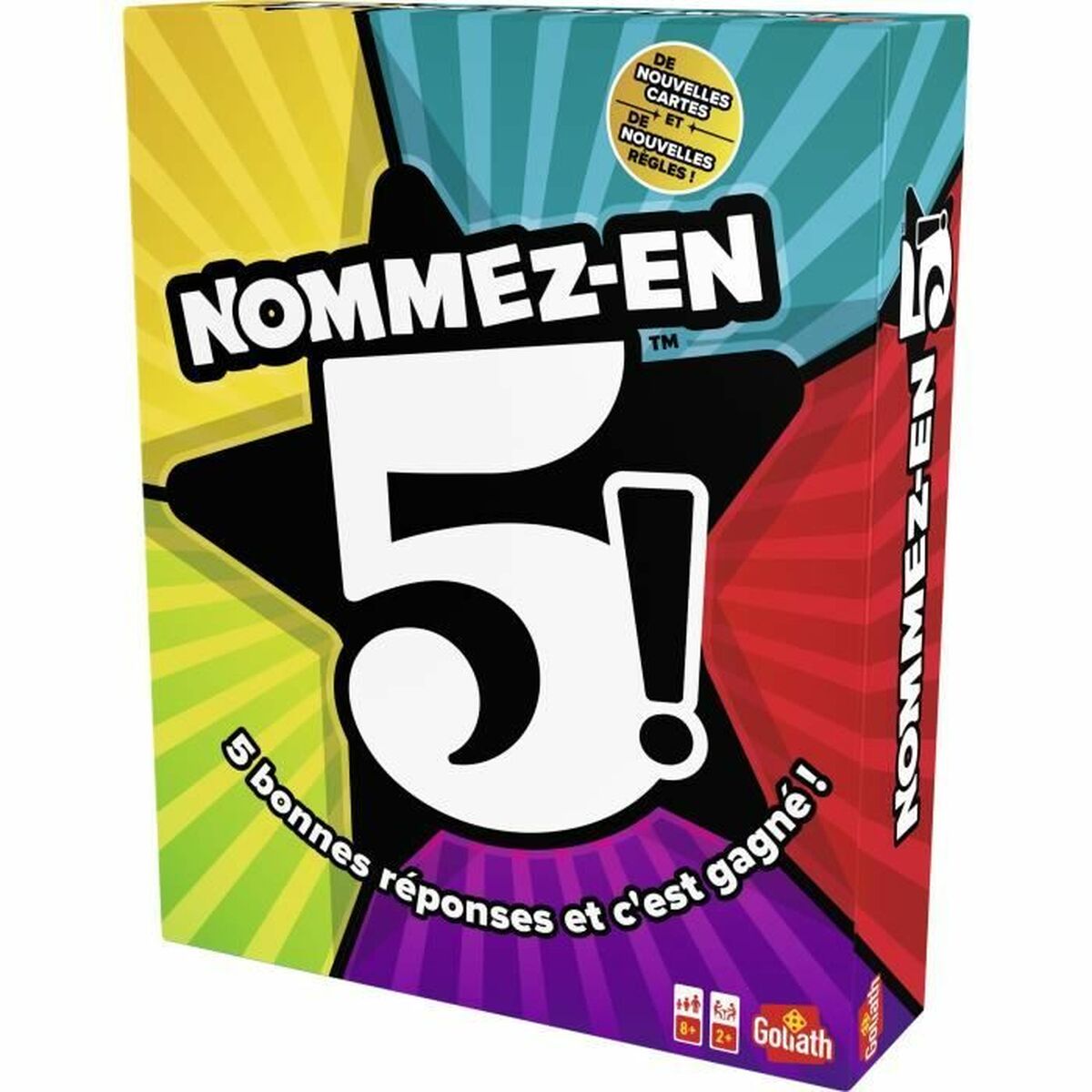 Sällskapsspel Goliath Nommez-en 5! FR - 2