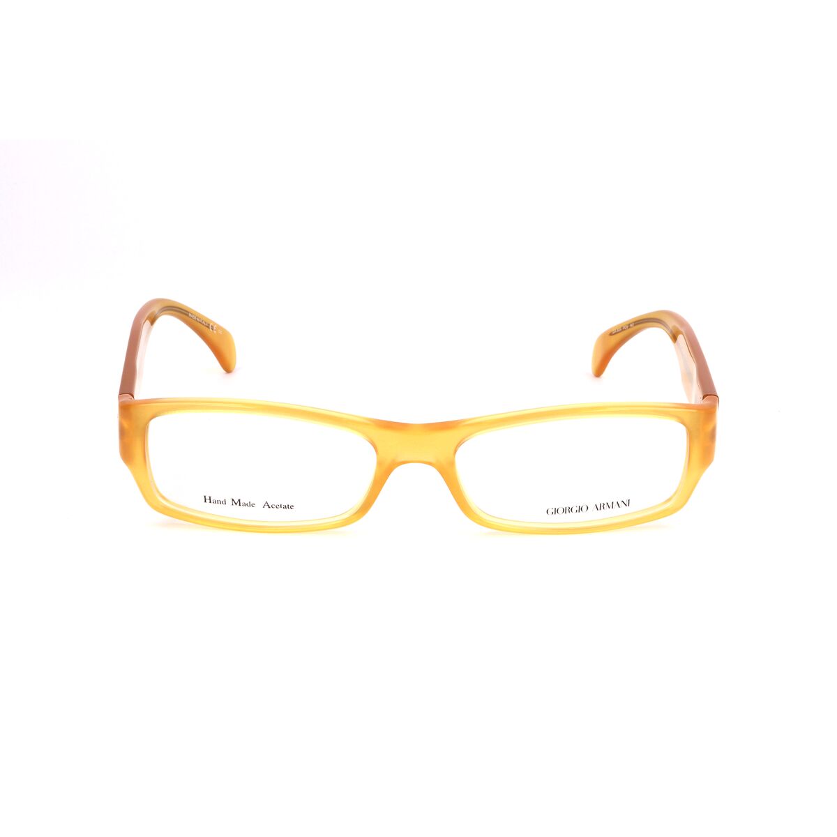 Glasögonbågar Armani GA806PD955 Gul Ø 55 mm - 2