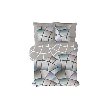 Påslakan Pierre Cardin Lucas Grå 144 Trådar 150 x 230 cm