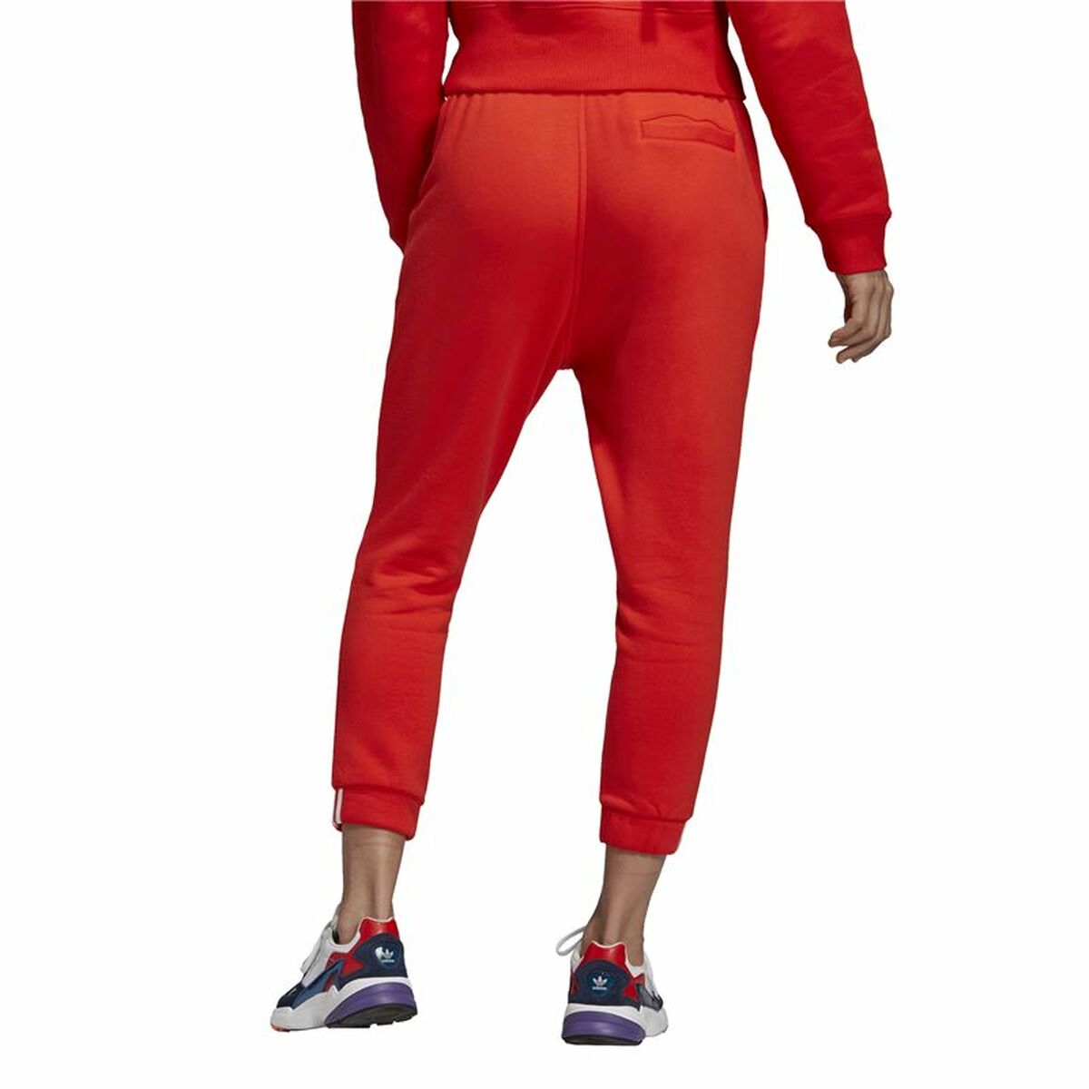 Långa träningsbyxor Adidas Originals Coezee Röd Kvinna - 2