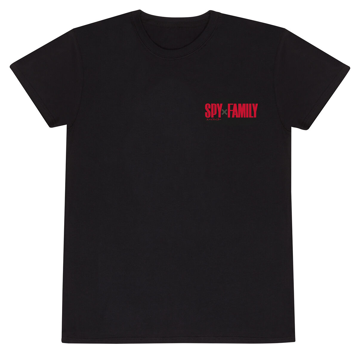 T-shirt med kortärm Spy X Family Trio Shots Svart Unisex - 3