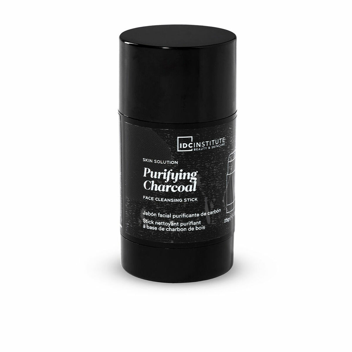 Ansiktsrengöring IDC Institute Purifying Charcoal 25 g Aktivt kol Renande Stick