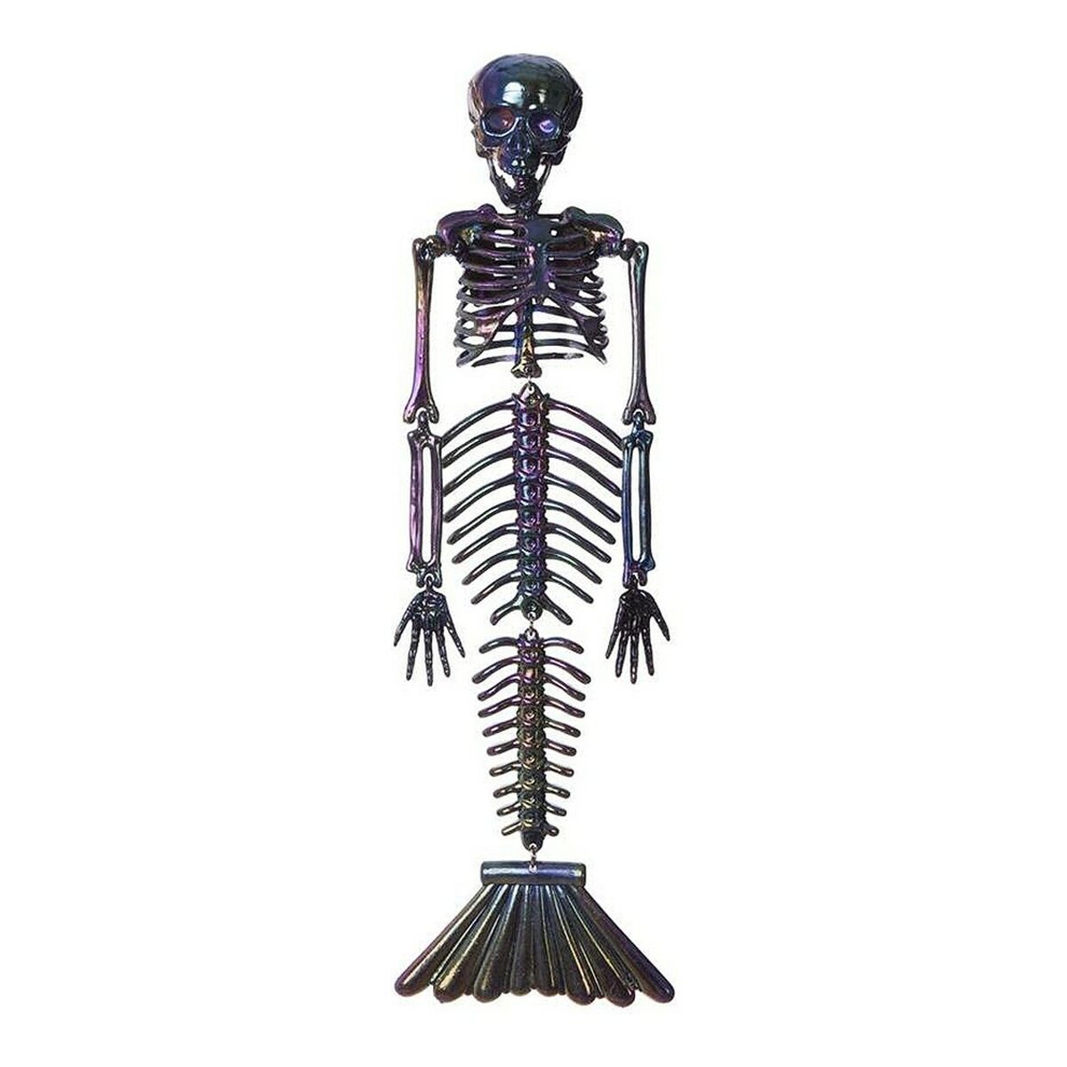 Halloweendekorationer My Other Me Skelett Sjöjungfru Kromad (37 cm)