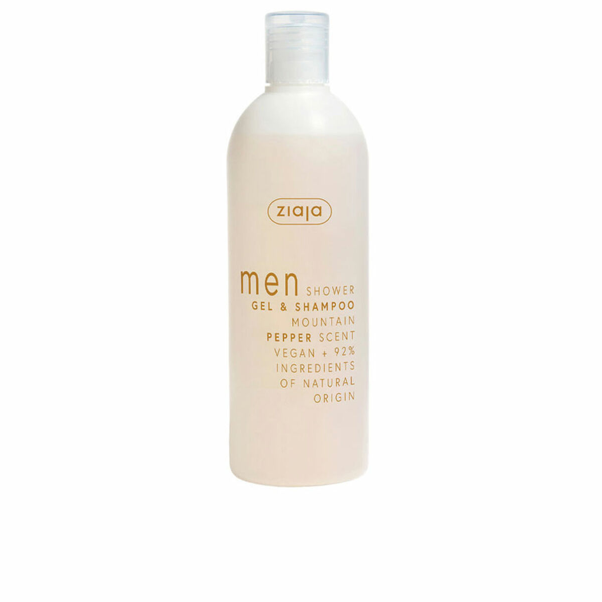 2-i-1 Gel och schampo Ziaja Men 400 ml