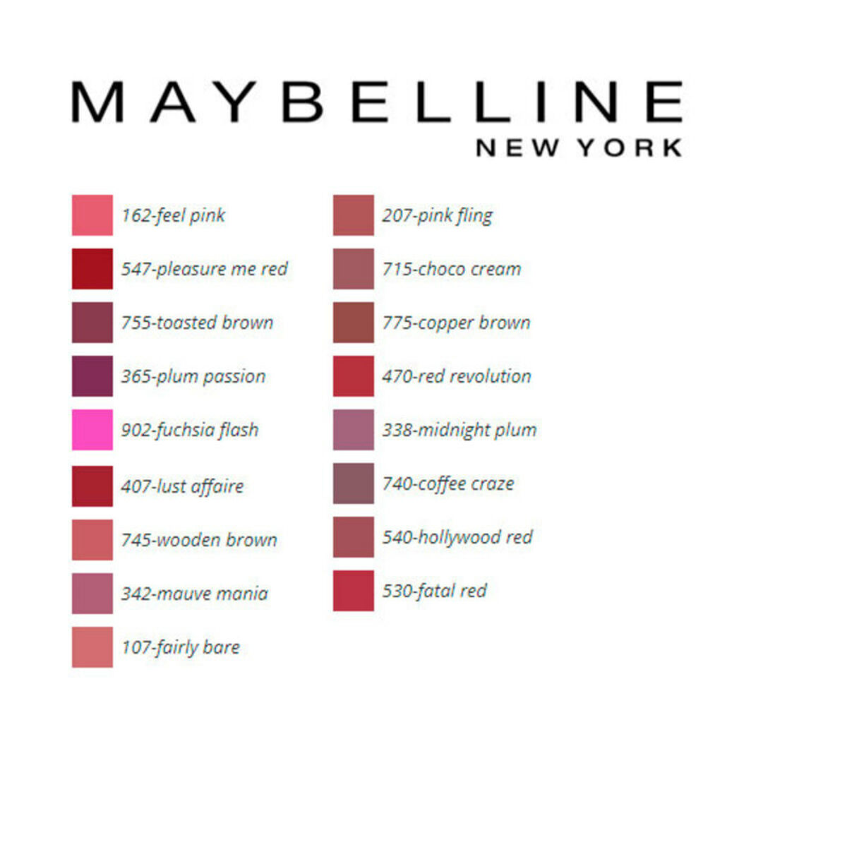 Läppstift Color Sensational Maybelline - 3