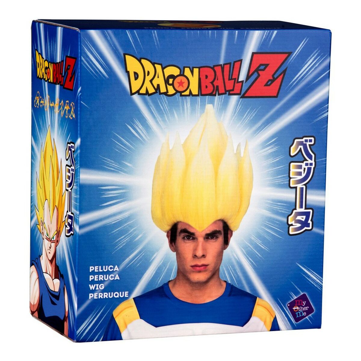 Peruk My Other Me Sayan Vegeta Blont - 3