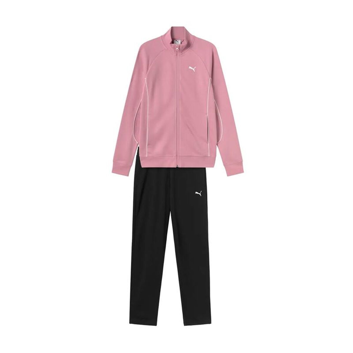 Träningsoverall, Dam Puma Straight Leg Sweat S Rosa