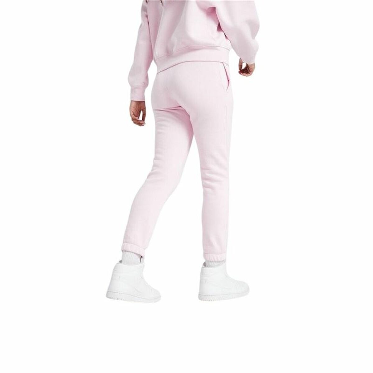 Träningsbyxa barn Jordan Icon Play Fleece Rosa - 2