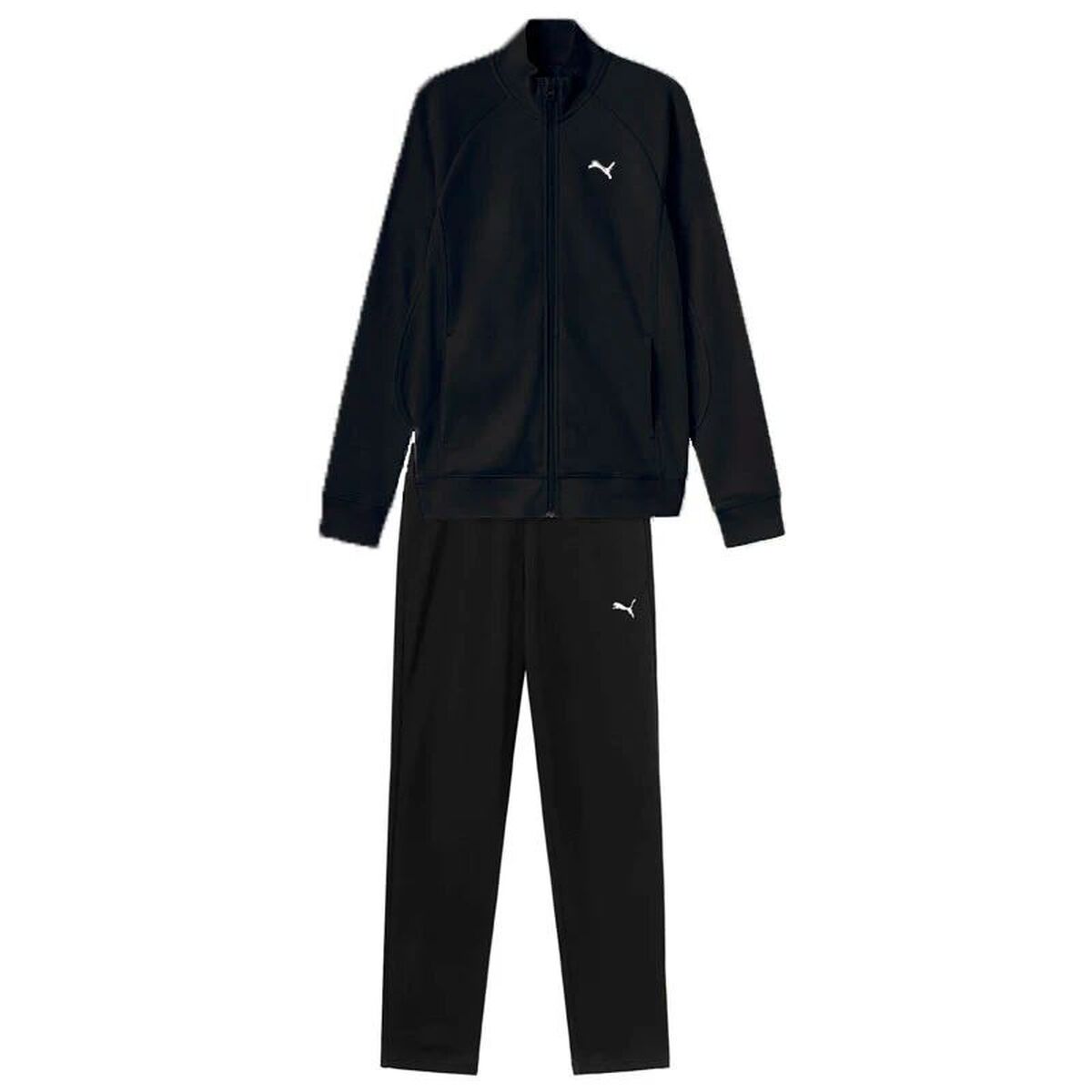 Träningsoverall, Dam Puma Straight Leg Sweat S Svart