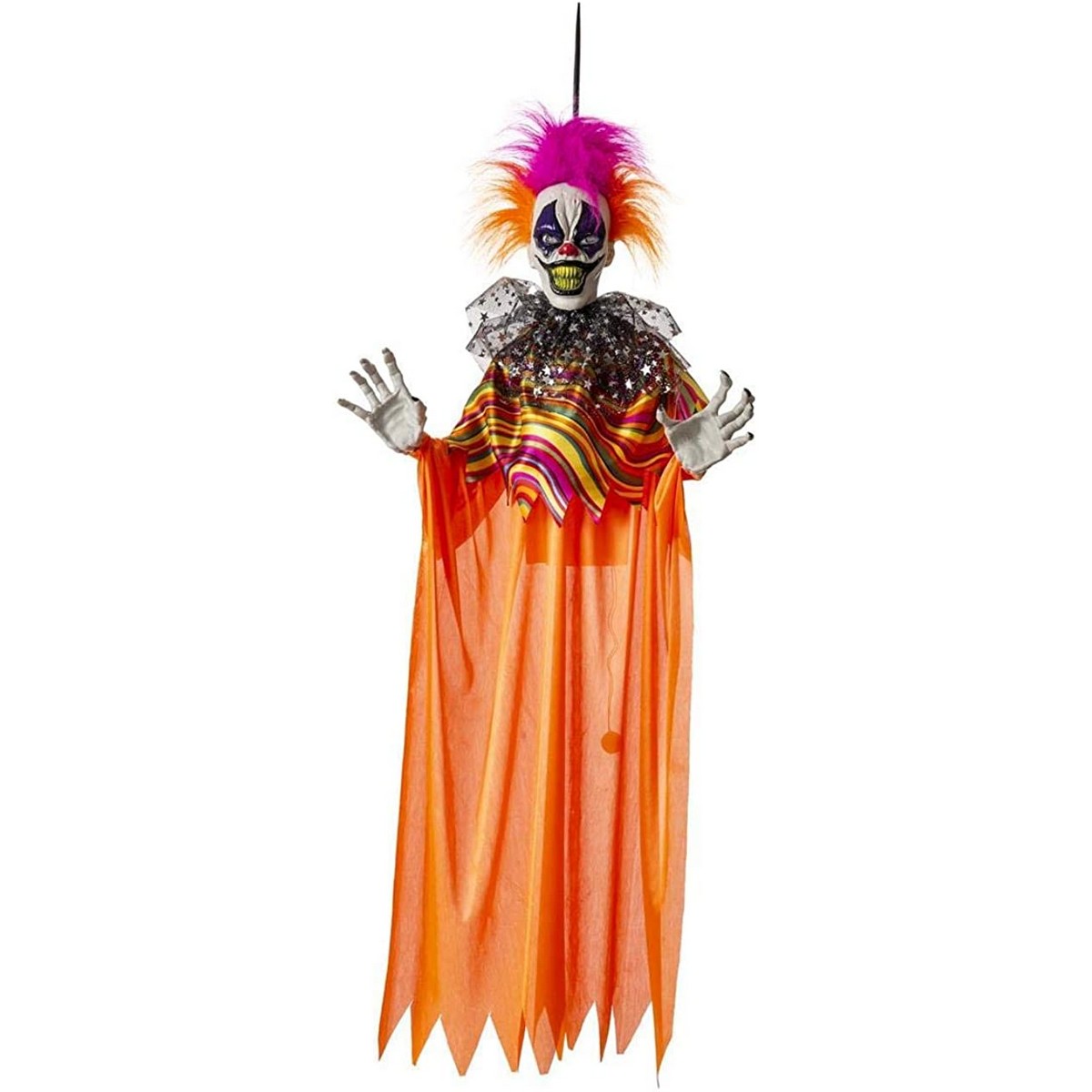 Olycksbringande clown My Other Me 50 x 11 x 100 cm med ljud Ljus