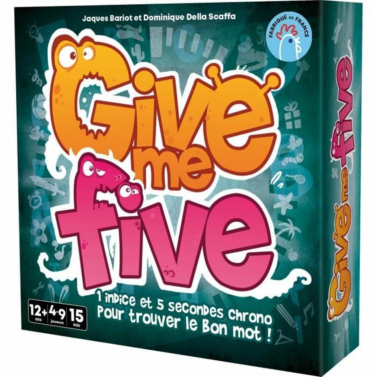 Sällskapsspel Asmodee Give me Five 12 x 4 x 12 cm