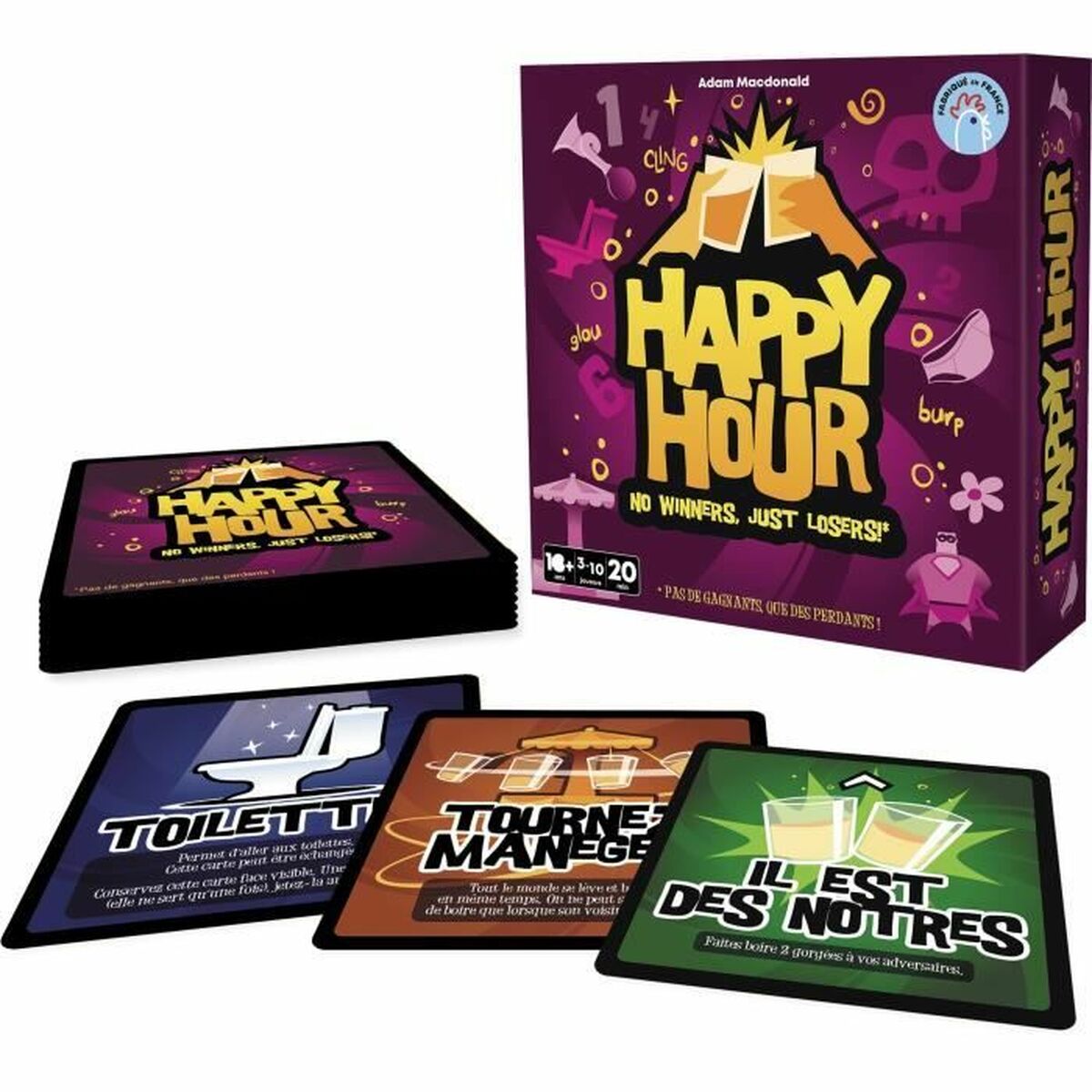Sällskapsspel Asmodee Happy Hour (FR) - 2
