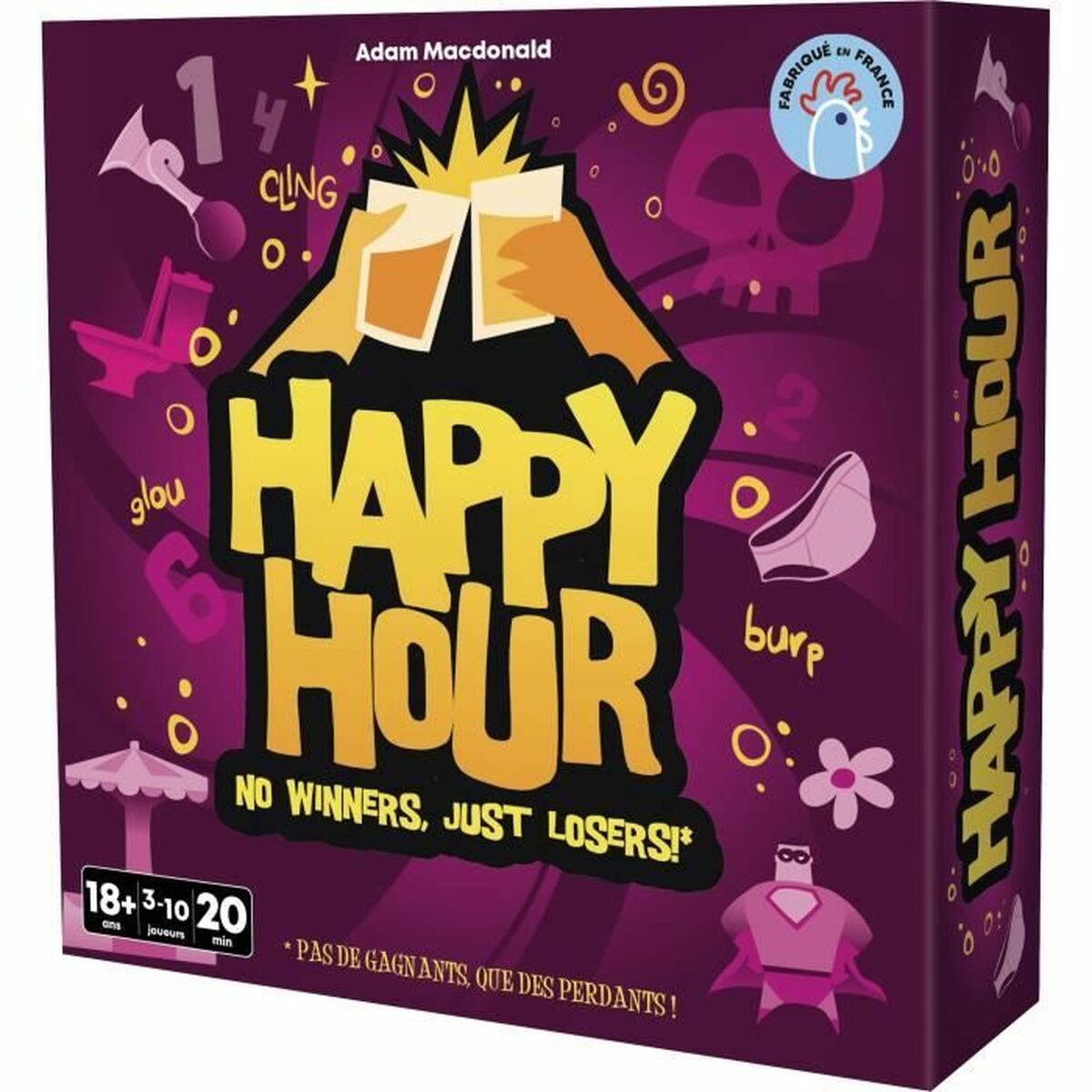 Sällskapsspel Asmodee Happy Hour (FR)