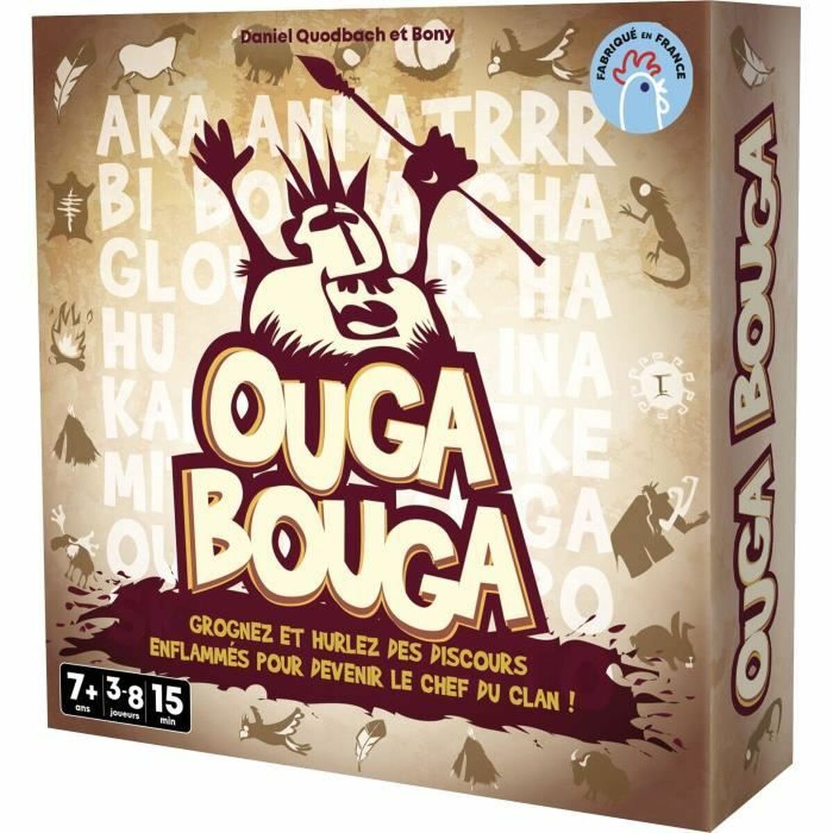 Sällskapsspel Asmodee Ouga Bouga 12 x 4 x 12 cm
