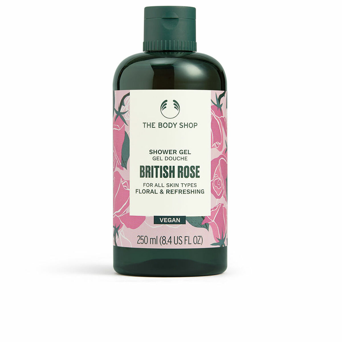 Duschtvål The Body Shop BRITISH ROSE 250 ml