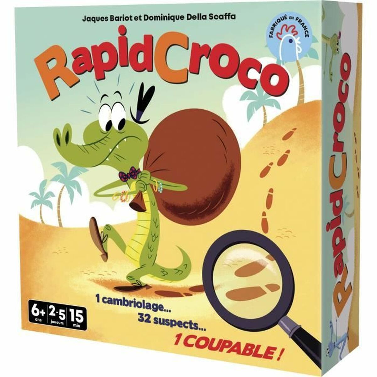 Sällskapsspel Asmodee RapidCroco 12 x 4 x 12 cm