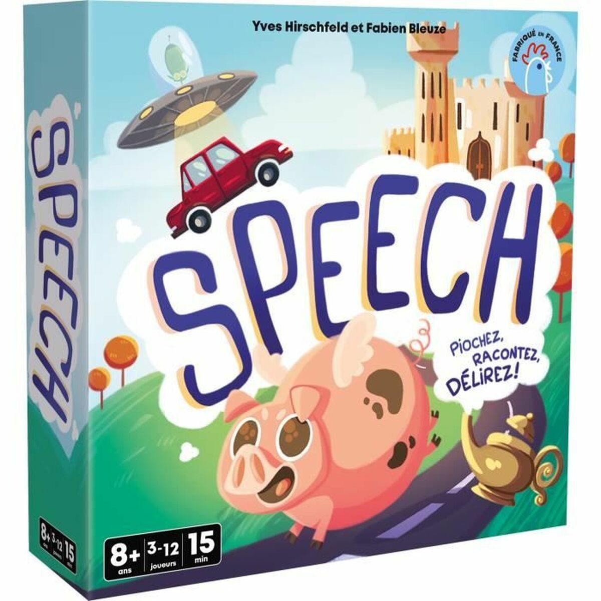 Sällskapsspel Asmodee Speech 12 x 4 x 12 cm