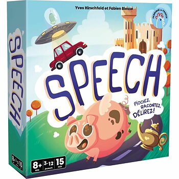 Sällskapsspel Asmodee Speech 12 x 4 x 12 cm