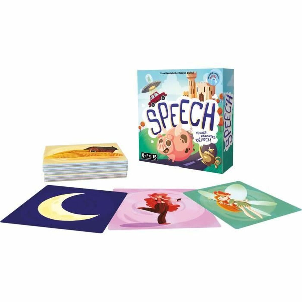 Sällskapsspel Asmodee Speech 12 x 4 x 12 cm - 2