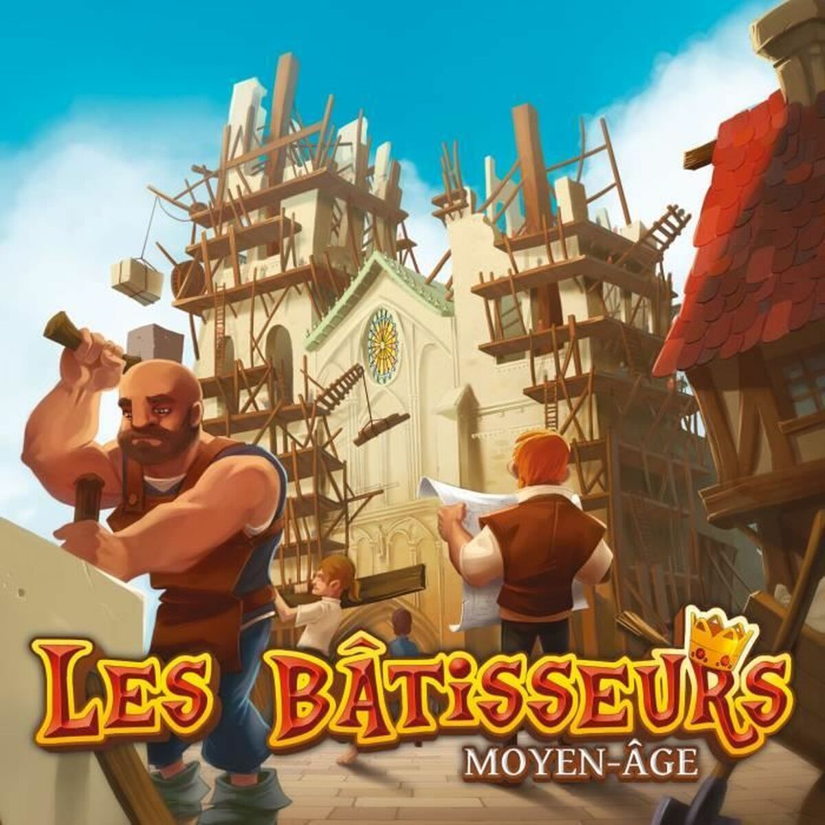 Sällskapsspel Asmodee Bâtisseurs (Les) : Moyen âge 13 x 5 x 13 cm - 3