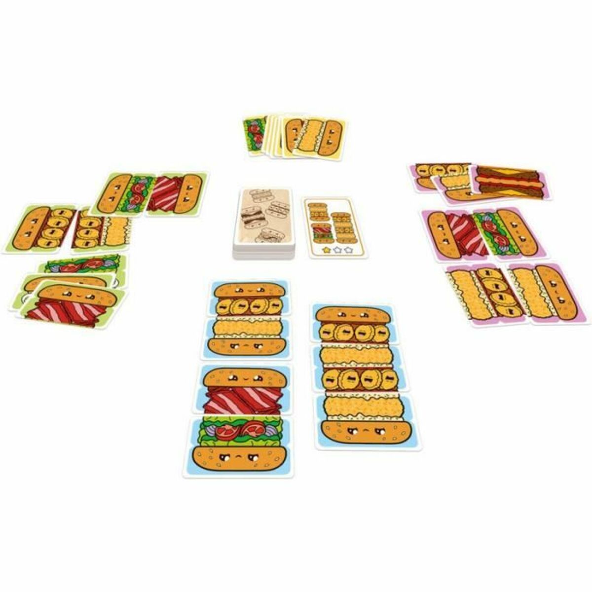 Sällskapsspel Asmodee Burger ASAP 12 x 7 x 13 cm - 3