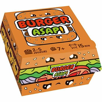 Sällskapsspel Asmodee Burger ASAP 12 x 7 x 13 cm