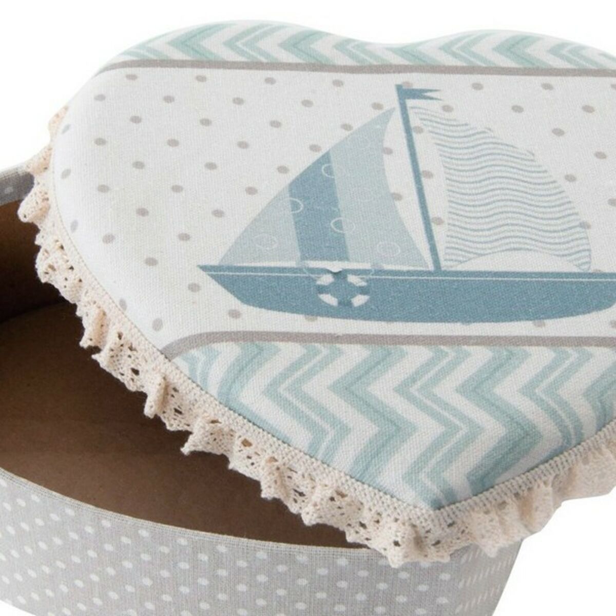 Smyckeskrin DKD Home Decor 8424001396207 Akryl Papp 19 x 10 x 7 cm (2 antal) - 2