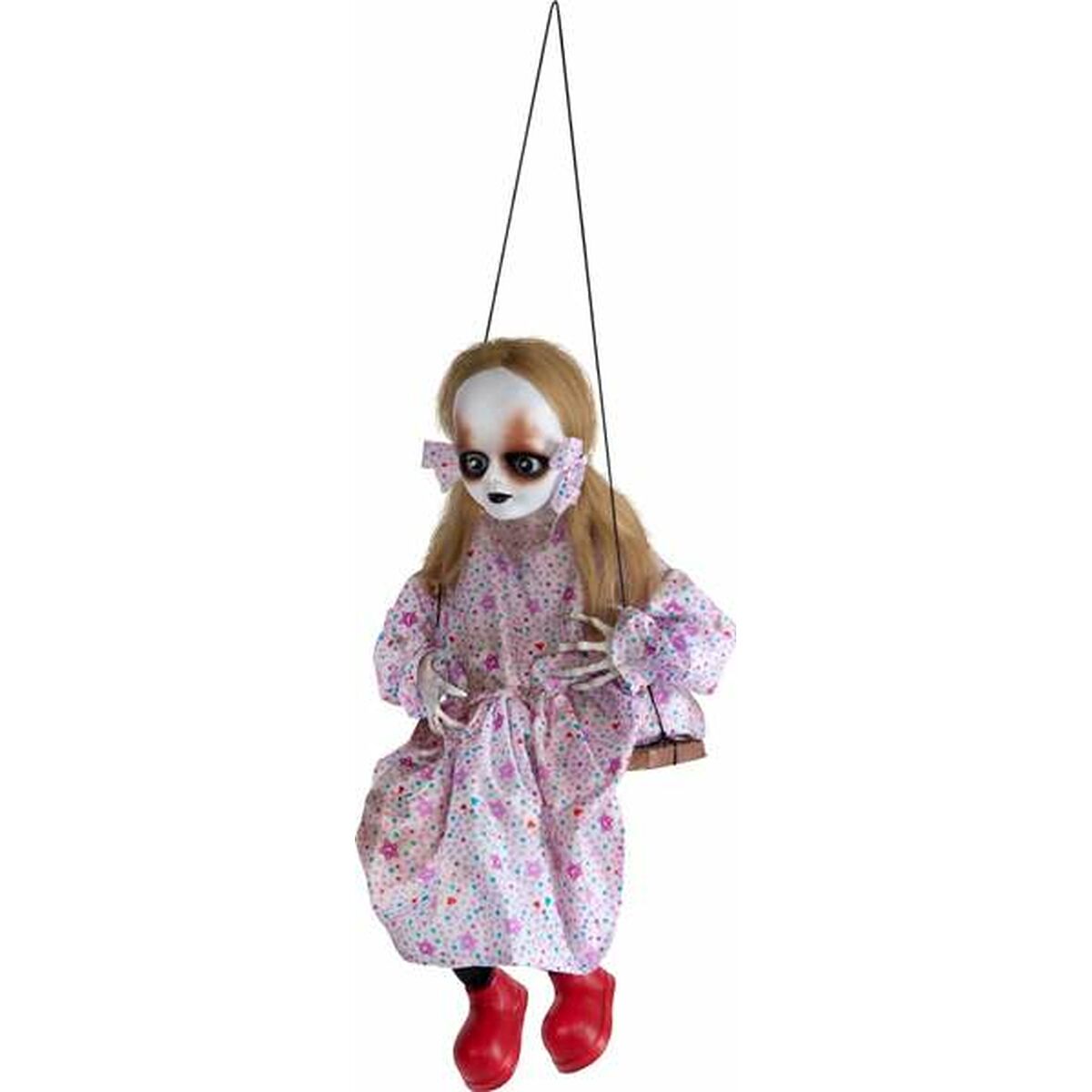 Halloweendekorationer My Other Me 85 X 33 X 20 cm Docka Ljus Rörliga figurer med ljud Röd