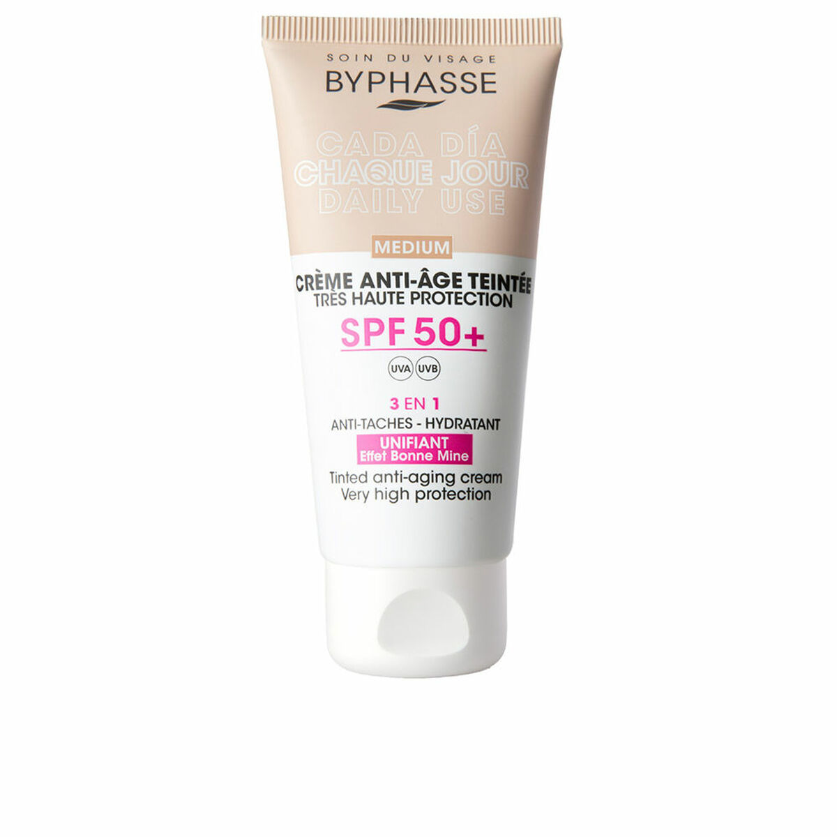 Anti-agingkräm Byphasse CREMA FACIAL Spf 50 Spf 50+ 50 ml