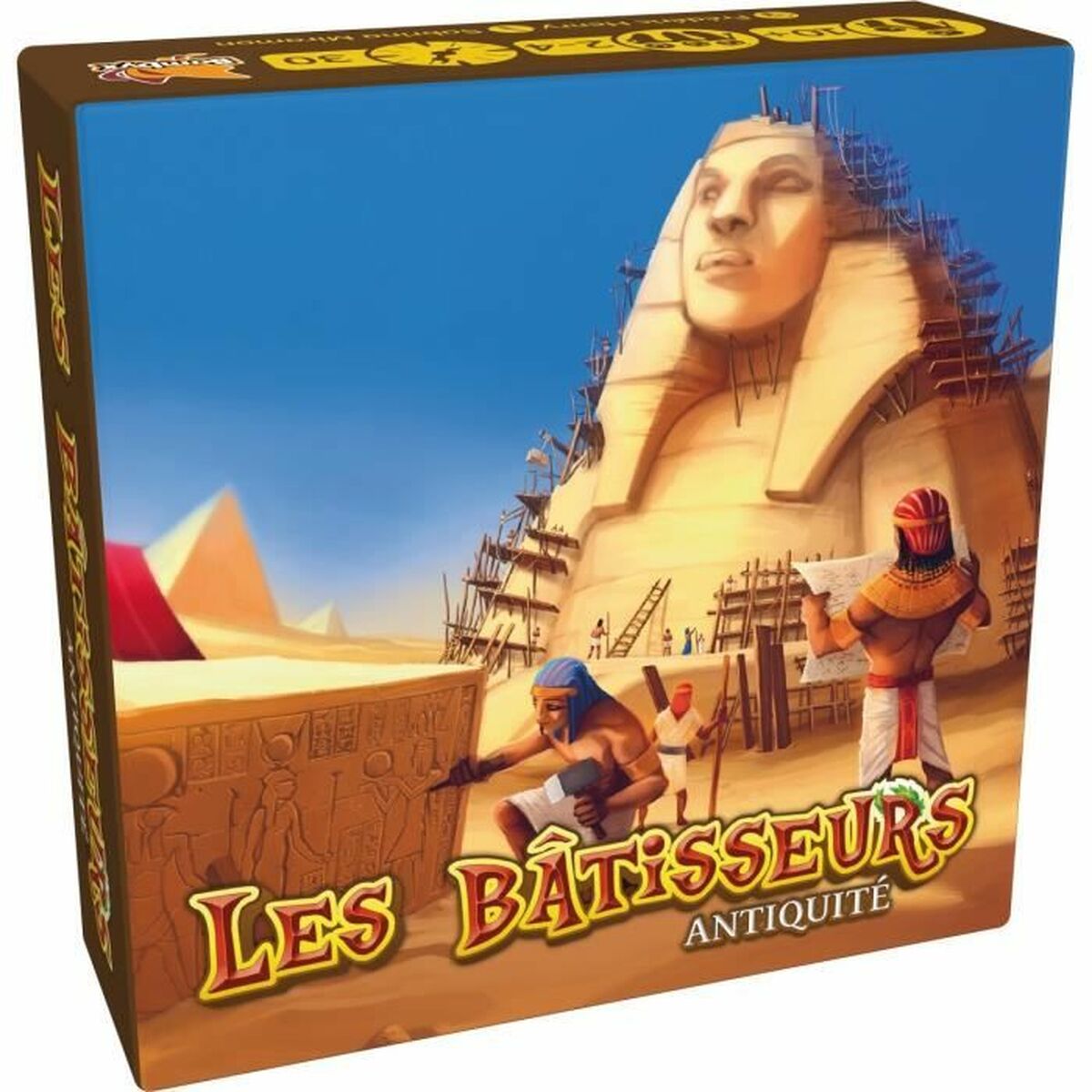 Sällskapsspel CNMEMORY Les Bâtisseurs : Antiquité 13 x 5 x 13 cm (16 Delar)