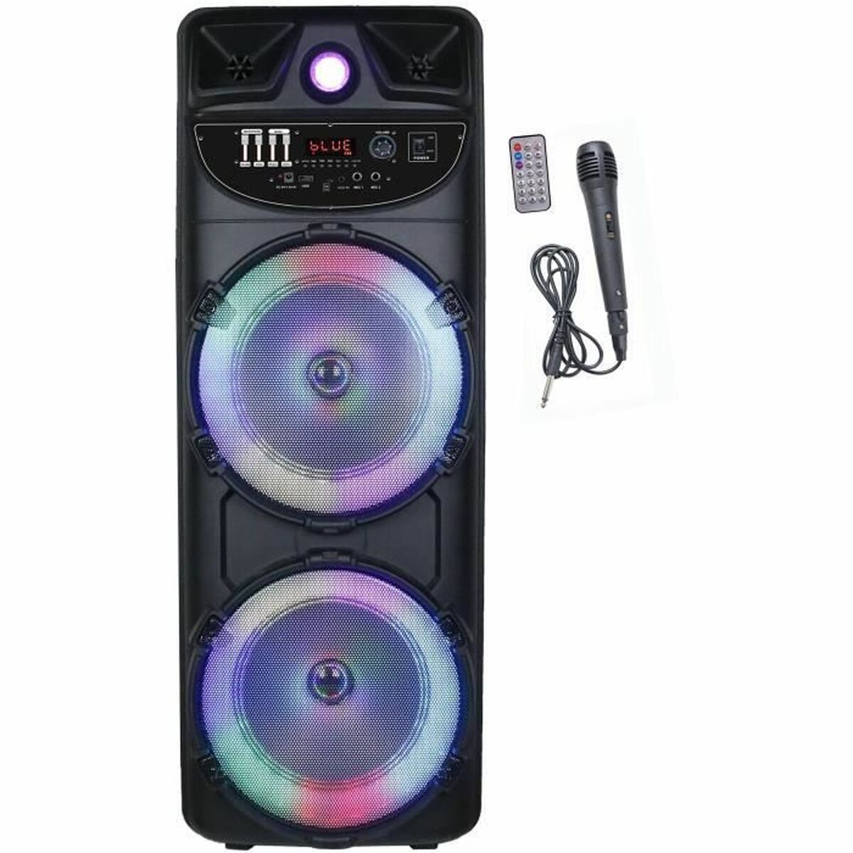 Bärbar Bluetooth Högtalare Inovalley Svart 1000 W