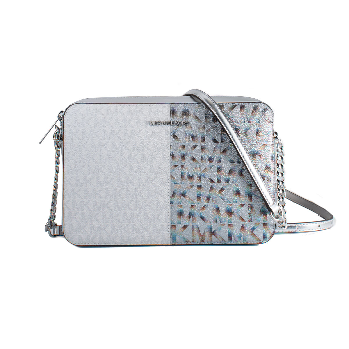 Axelväska Michael Kors 35F5STTC9Y-SILVER Grå 24 x 16 x 6 cm