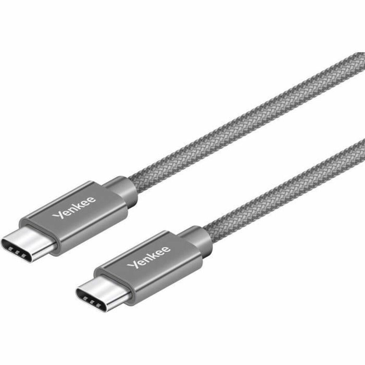 USB-C-kabel Yenkee YCU C102 SR Grå 2 m
