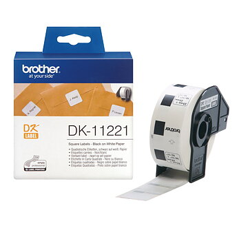 Etiketter till Skrivare Brother DK11221 Vit