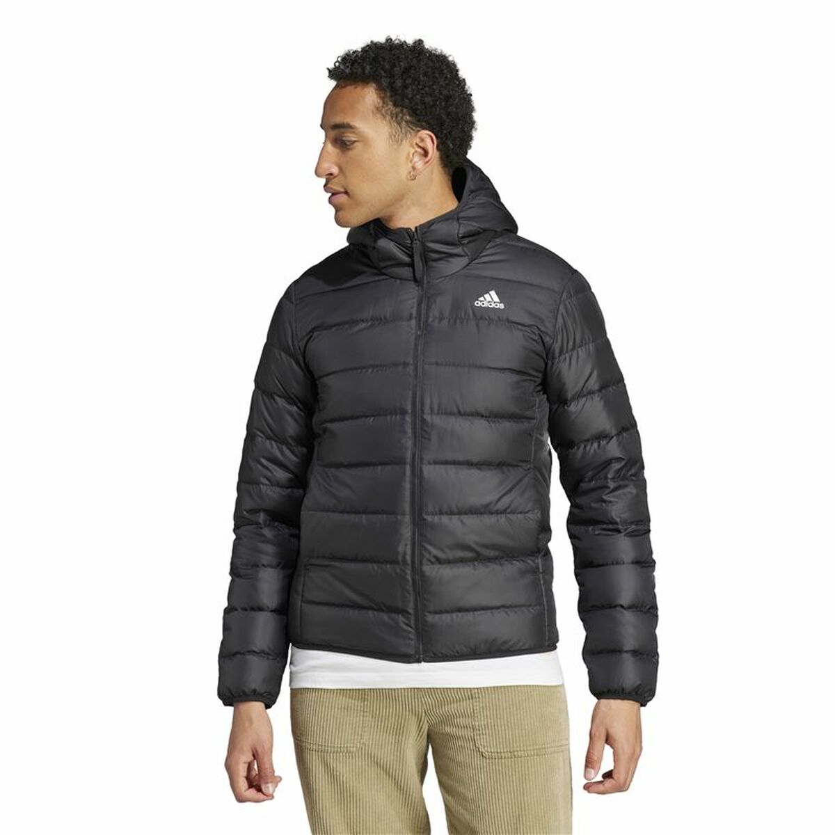 Jacka, herr Adidas Essentials D H Svart - 2