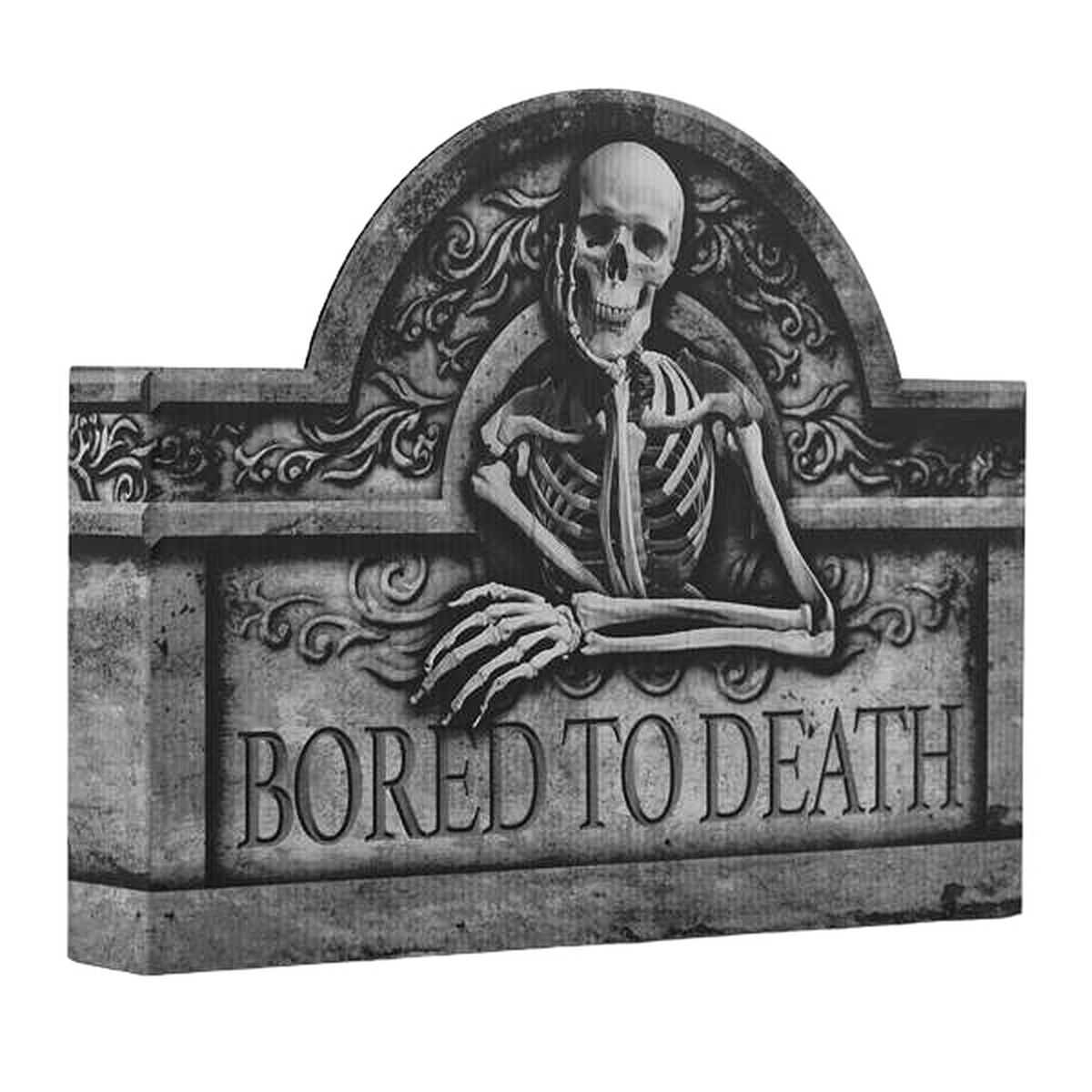 Halloweendekorationer My Other Me Gravsten 27,5 x 37 cm - 3