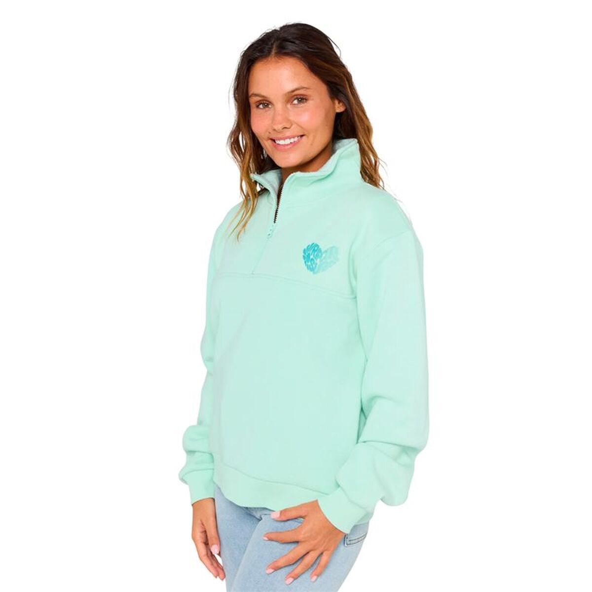Sportjacka, Dam Rip Curl Half Zip Fleece