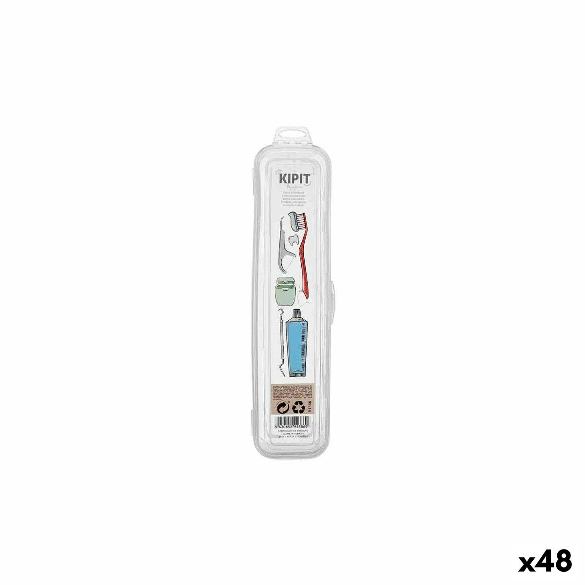Fall Kipit Transparent Hygien Resa (48 antal)