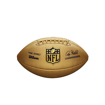 Rugbyboll Wilson The Duke Metallic Edition YL Gyllene