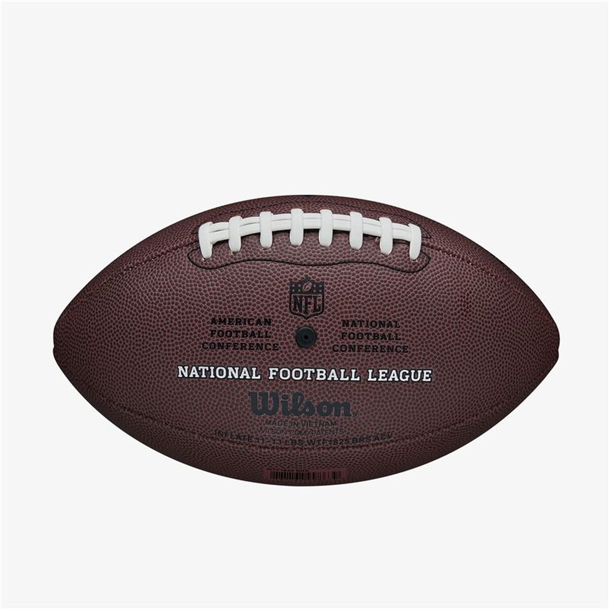 Rugbyboll Wilson NFL Duke Replica FB Vit Brun - 2