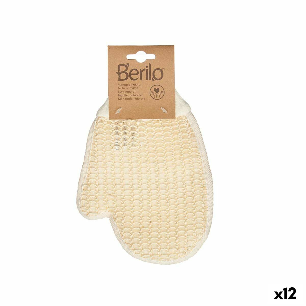 Skrubbvante Berilo Vit Beige (12 antal)