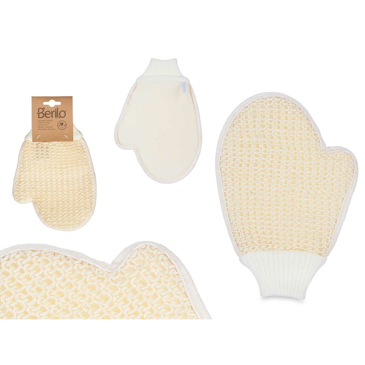 Skrubbvante Berilo Vit Beige (12 antal) - 3
