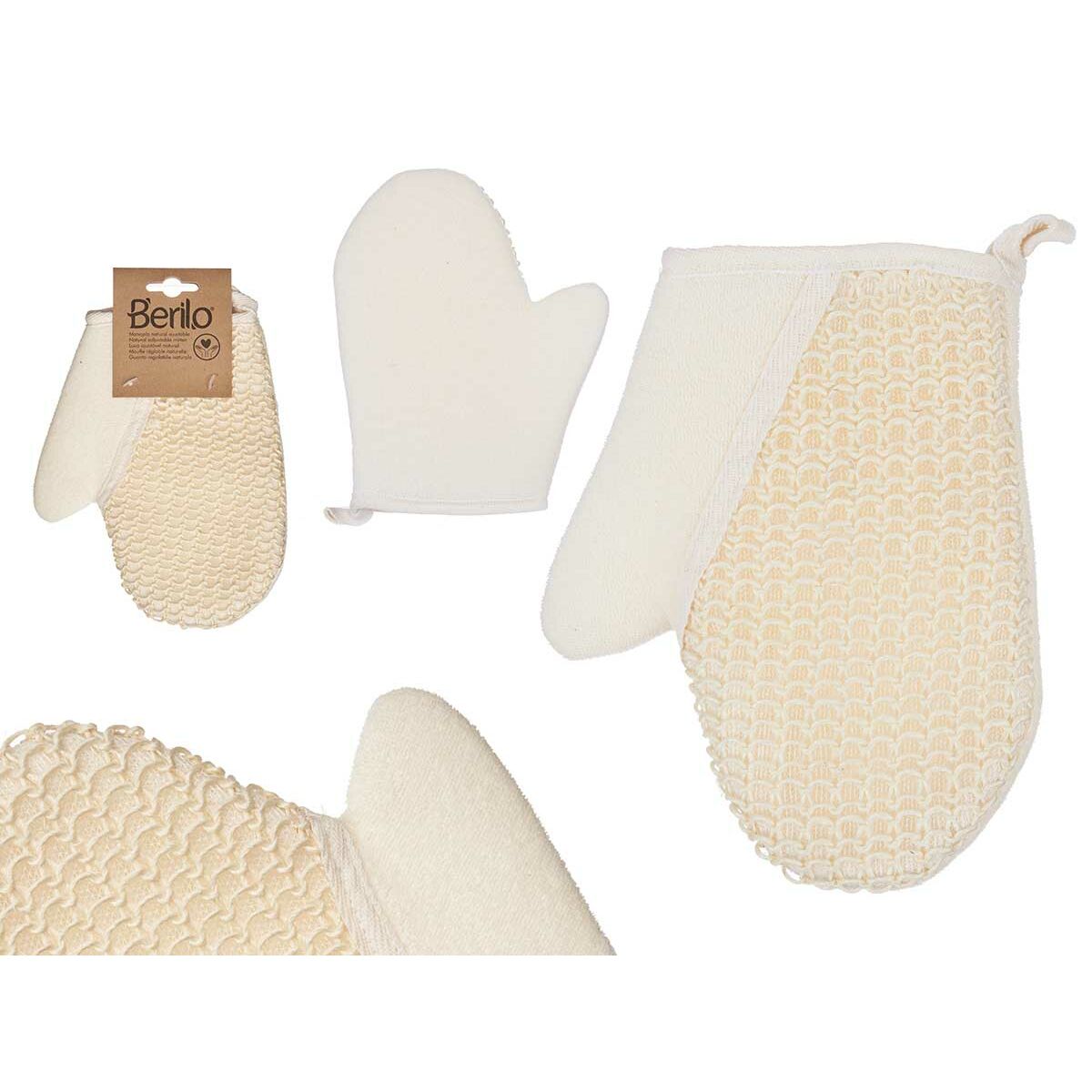 Skrubbvante Berilo Vit Beige (12 antal) - 3