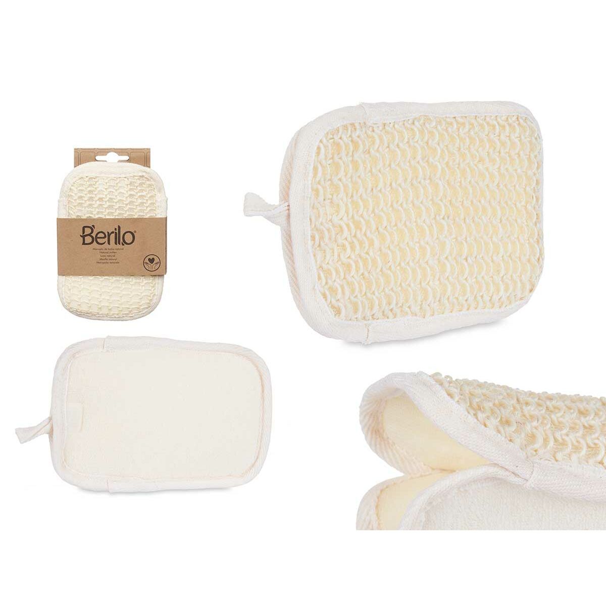 Skrubbvante Berilo Vit Beige (12 antal) - 3